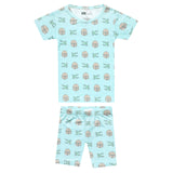 2pc Short Sleeve Pajama Set - Star Wars Mando Medley