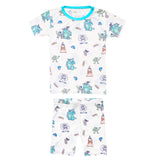 2pc Short Sleeve Pajama Set - Monsters, Inc. Friends