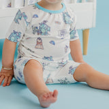 2pc Short Sleeve Pajama Set - Monsters, Inc. Friends