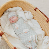 Knit Swaddle Blanket - Baker