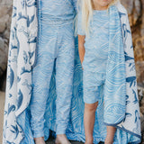 Three-Layer Jumbo Quilt - Cove