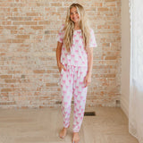 Bamboo Women's Short Sleeve Pajamas - Bow My Gosh