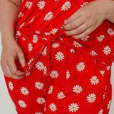 Bamboo Women's Short Sleeve Pajamas - Jessa