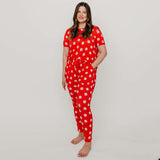 Bamboo Women's Short Sleeve Pajamas - Jessa