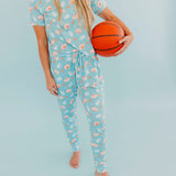 Women's Short Sleeve Pajamas - Slam Dunk