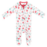 Zip-Up Footie Pajama - Noel