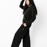 Women's Wide Leg Pant - Midnight