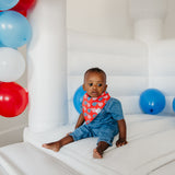 4 Pack Baby Bandana Bibs - Spangled