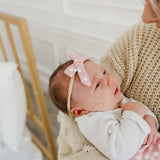Ribbon Baby Bow - Lucy