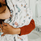 Premium Baby Knit Hooded Towel - Jo