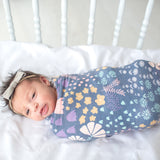 Knit Swaddle Blanket - Meadow