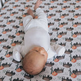 Premium Knit Fitted Crib Sheet - Bison