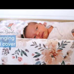 Premium Knit Diaper Changing Pad Cover - Winnie