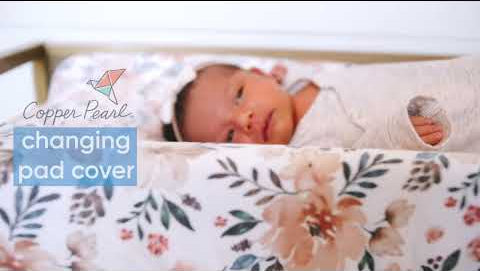 Premium Knit Diaper Changing Pad Cover - Winnie